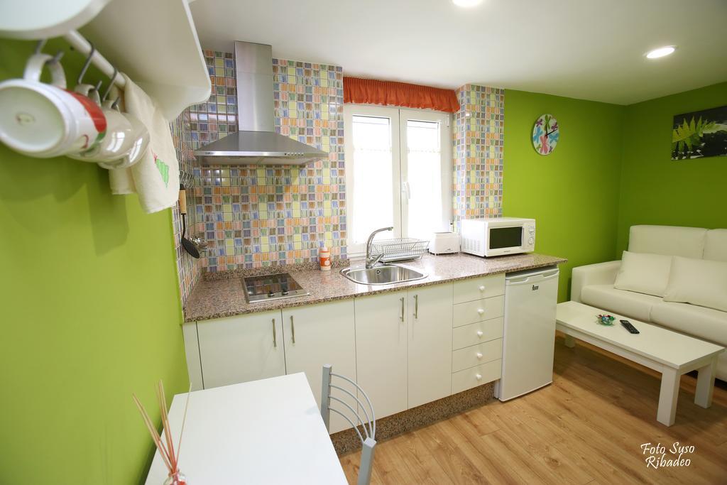Apartamentos Bouso Villaframil Bagian luar foto