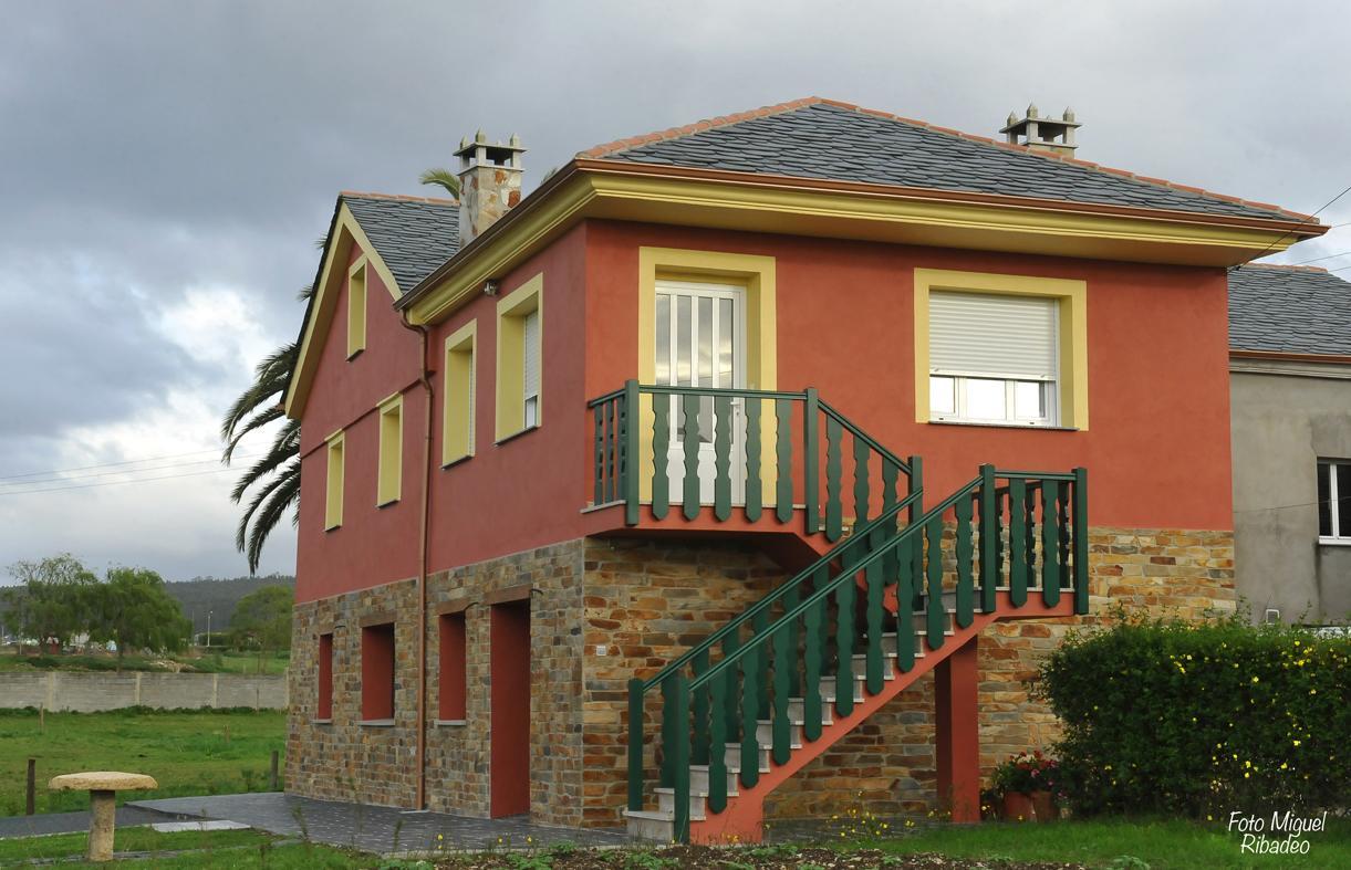 Apartamentos Bouso Villaframil Bagian luar foto